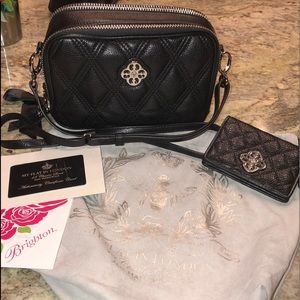 Crossbody Purse and Card Wallet Set